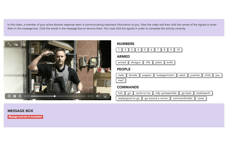 Custom Activity with Video